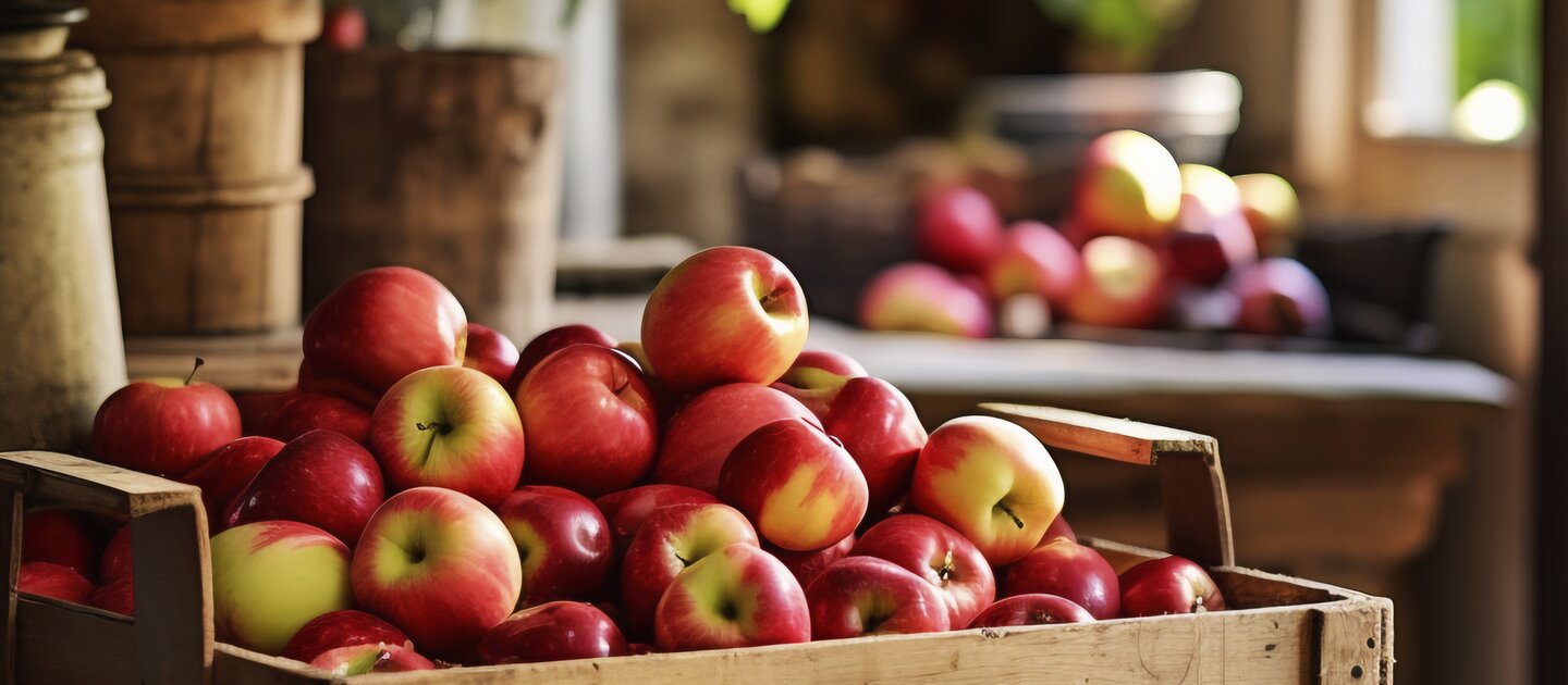Appels in krat