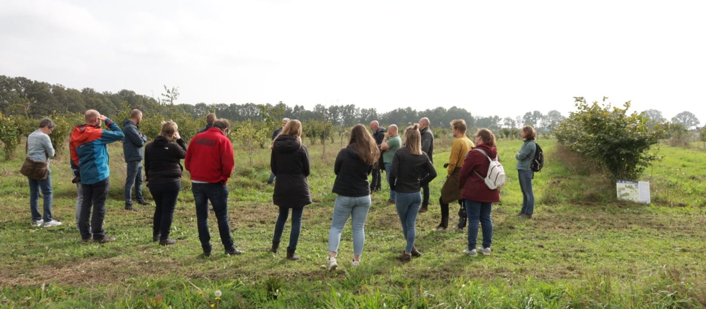 Groep tijdens excursie