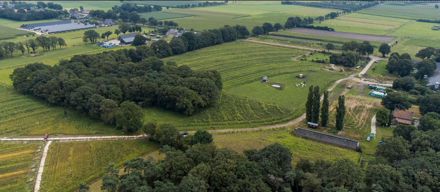 luchtfoto hoeve