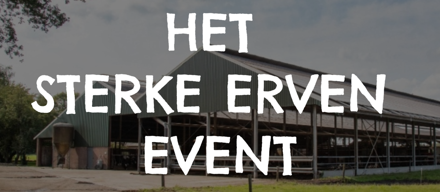 banner het sterke erven event